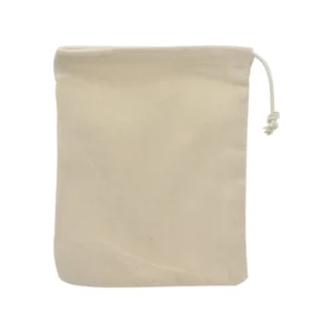 Cotton Pouch Bags with Drawstring - Image 1