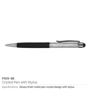 Crystal Pens with Stylus - Image 6