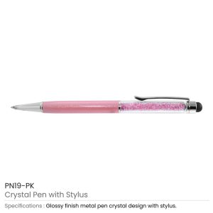 Crystal Pens with Stylus - Image 5