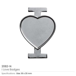 I Love Metal Badges - Image 4