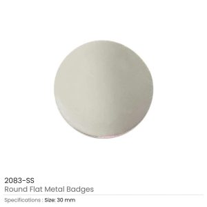 Round Flat Metal Badges - Image 5