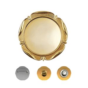 Round Flower Design Logo Badges - Image 3