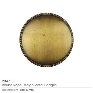 Round Rope Design Logo Badges - Image 4