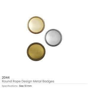 Round Rope Design Logo Badges - Image 6
