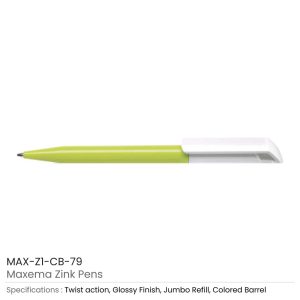 Maxema Zink Pens Colored Barrel - Image 23