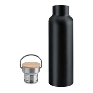 Stainless Steel Bamboo Flask - Image 3