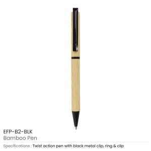 Bamboo Ball Pens - Image 3