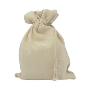 Drawstring Cotton Pouch Bags - Image 3