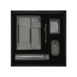 Corporate Office Gift Set in Black Cardboard Box