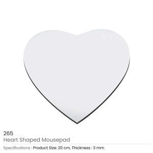Heart Shape Mouse Pads - Image 3