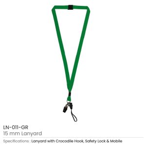 Lanyard with Clip and Mobile Holders - Image 7