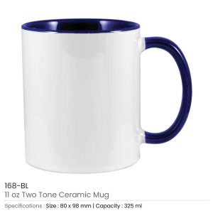 Two Tone Ceramic Mugs - Image 4