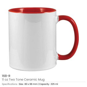 Two Tone Ceramic Mugs - Image 5