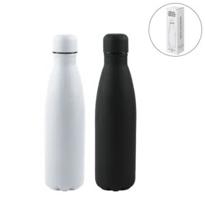 Premium Soft Touch Cola Bottles in Stainless Steel 500ml